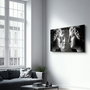 Wallity Pintura Decorativa de Vidrio Templado 70 x 110 cm